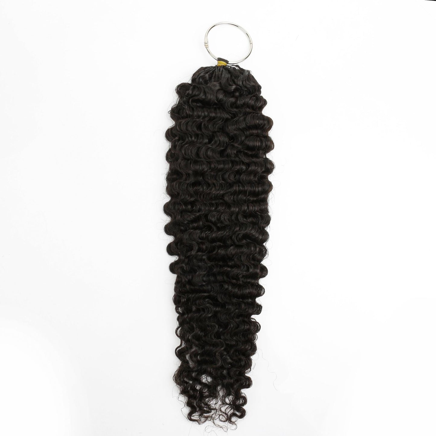 20-inch Burmese Curly feather crochet human hair – Nikki Smith Hair Collection