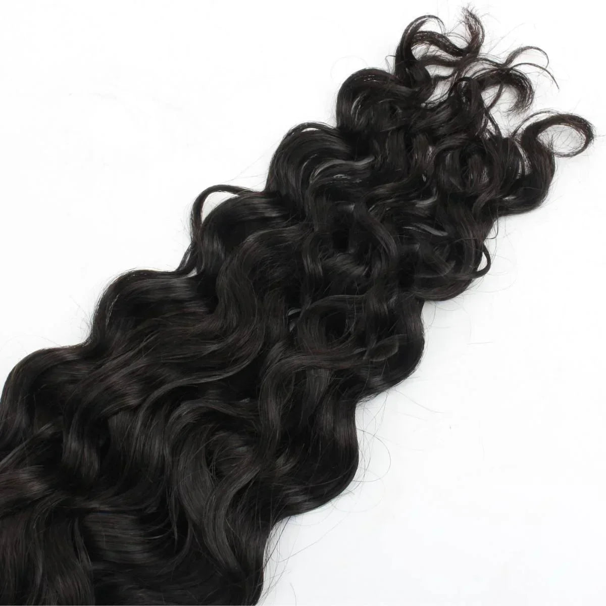 Beach wave bulk human braiding hair in 100% human hair, from Nikki Smith Hair Collection