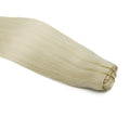 Platinum Blonde invisible clip-in hair extensions in 100% human hair β Nikki Smith Hair Collection