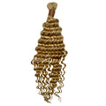 Blonde deep wave human braiding hair from Nikki Smith Hair Collection