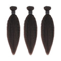 Premium hair extensions from Nikki Smith Hair Collection, showcasing various textures and styles including straight, wavy, curly, and body wave options, designed to add volume and luxury to any look.