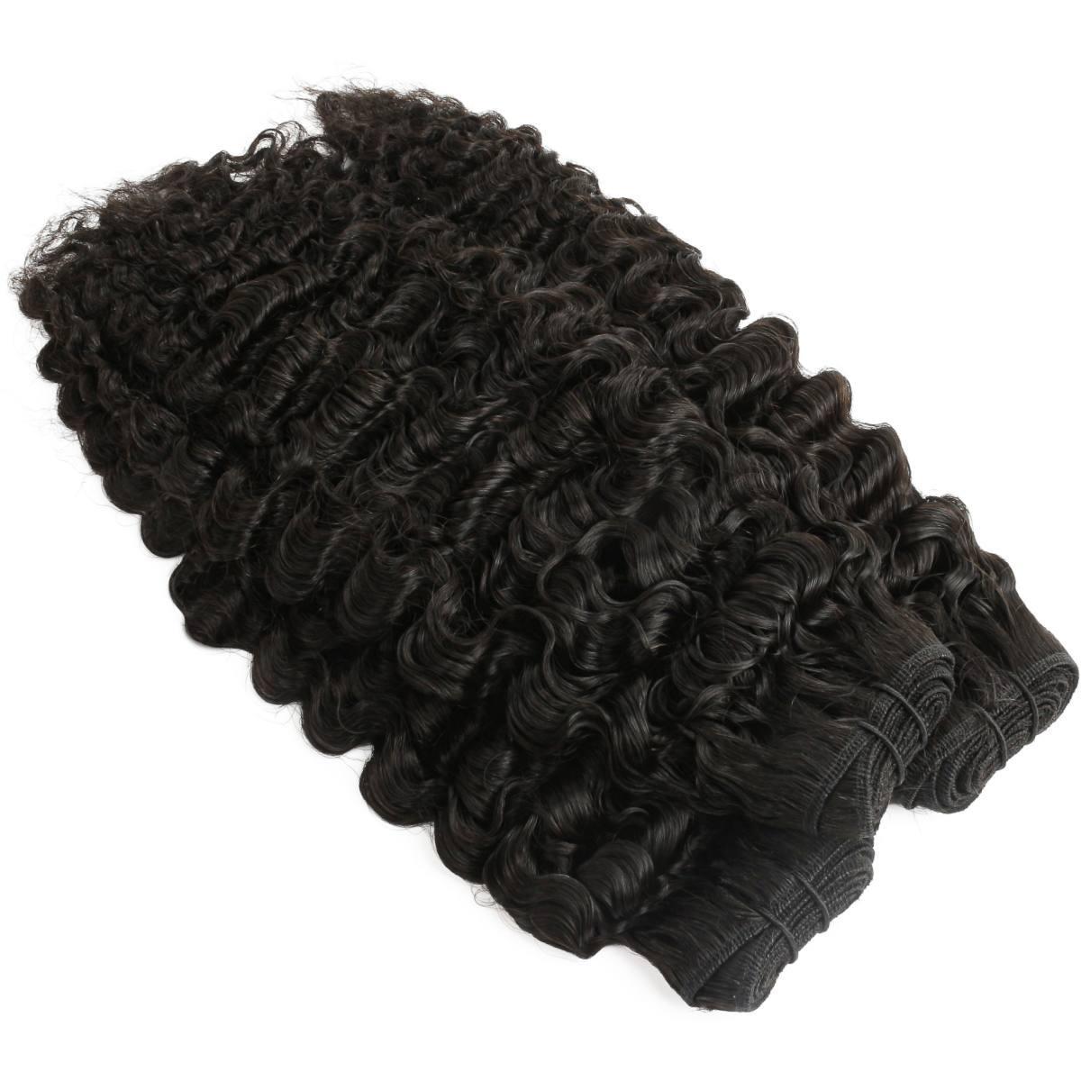 Raw Burmese Curly Human Hair Bundle Deals
