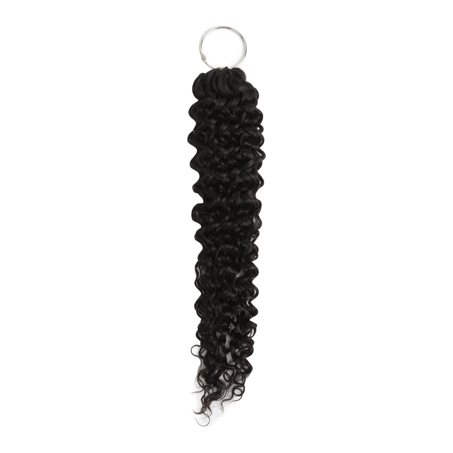 20-inch Water Wave feather crochet human hair – Nikki Smith Hair Collection
