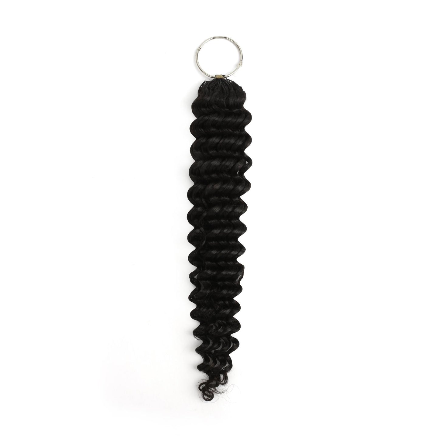 20-inch Deep Wave feather crochet human hair β Nikki Smith Hair Collection
