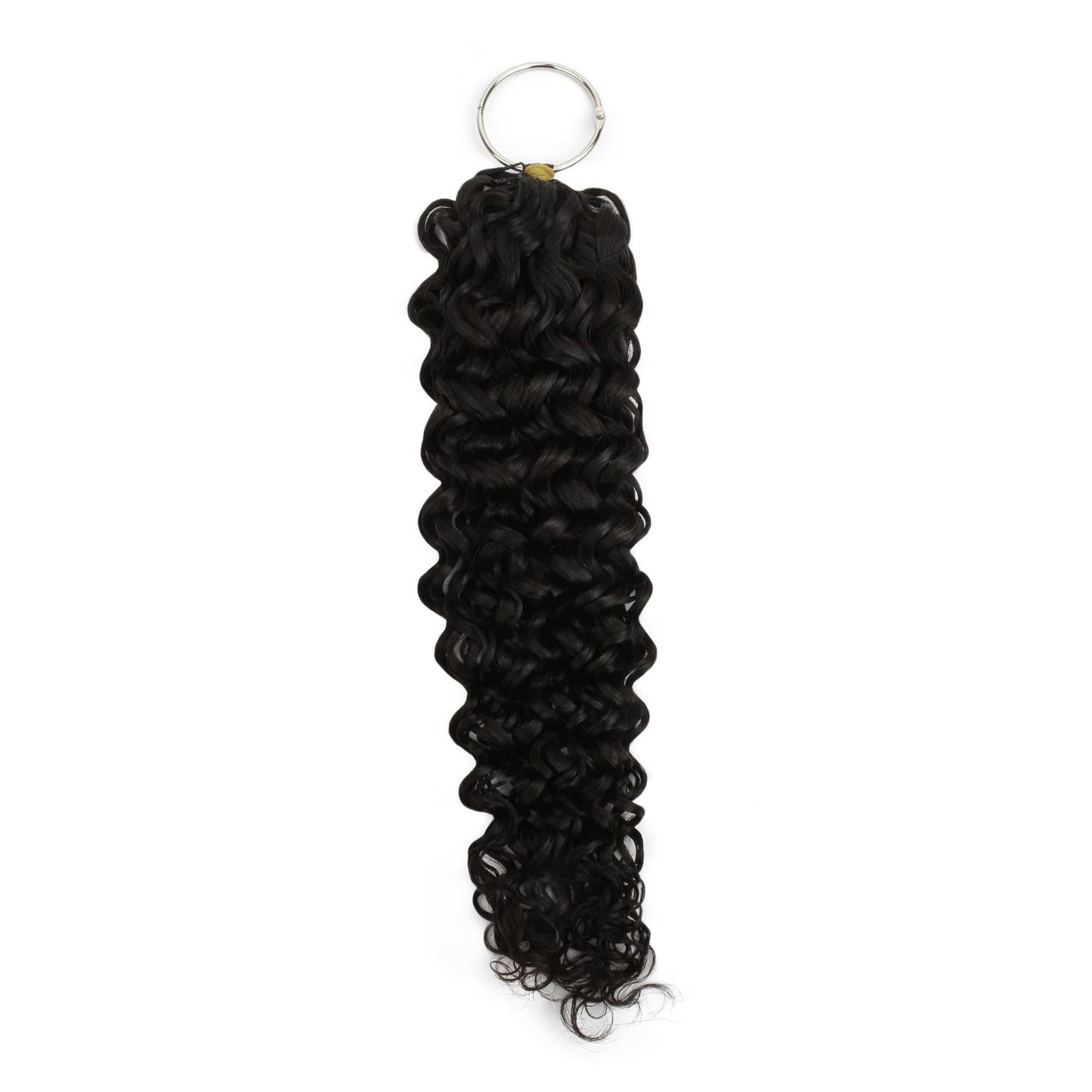 16-inch Water Wave feather crochet human hair – Nikki Smith Hair Collection