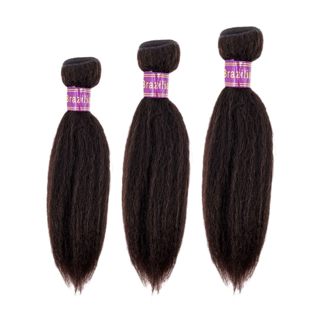 Kinky Straight Hair Bundle Deals