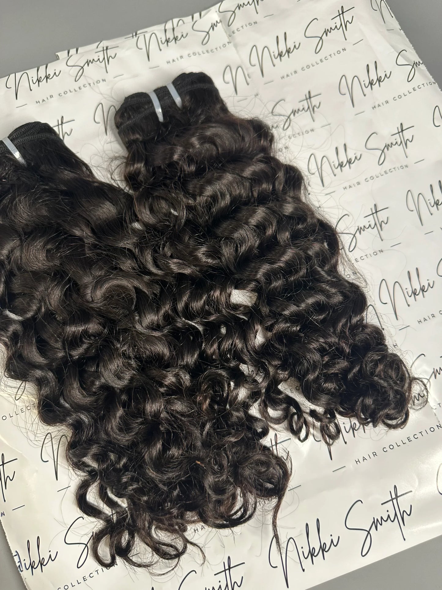 Spanish Wavy Curly Human Hair Bundles from Nikki Smith Hair Collection