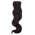 Raw Indonesian natural wavy single drawn hair bundles from Nikki Smith Hair Collection