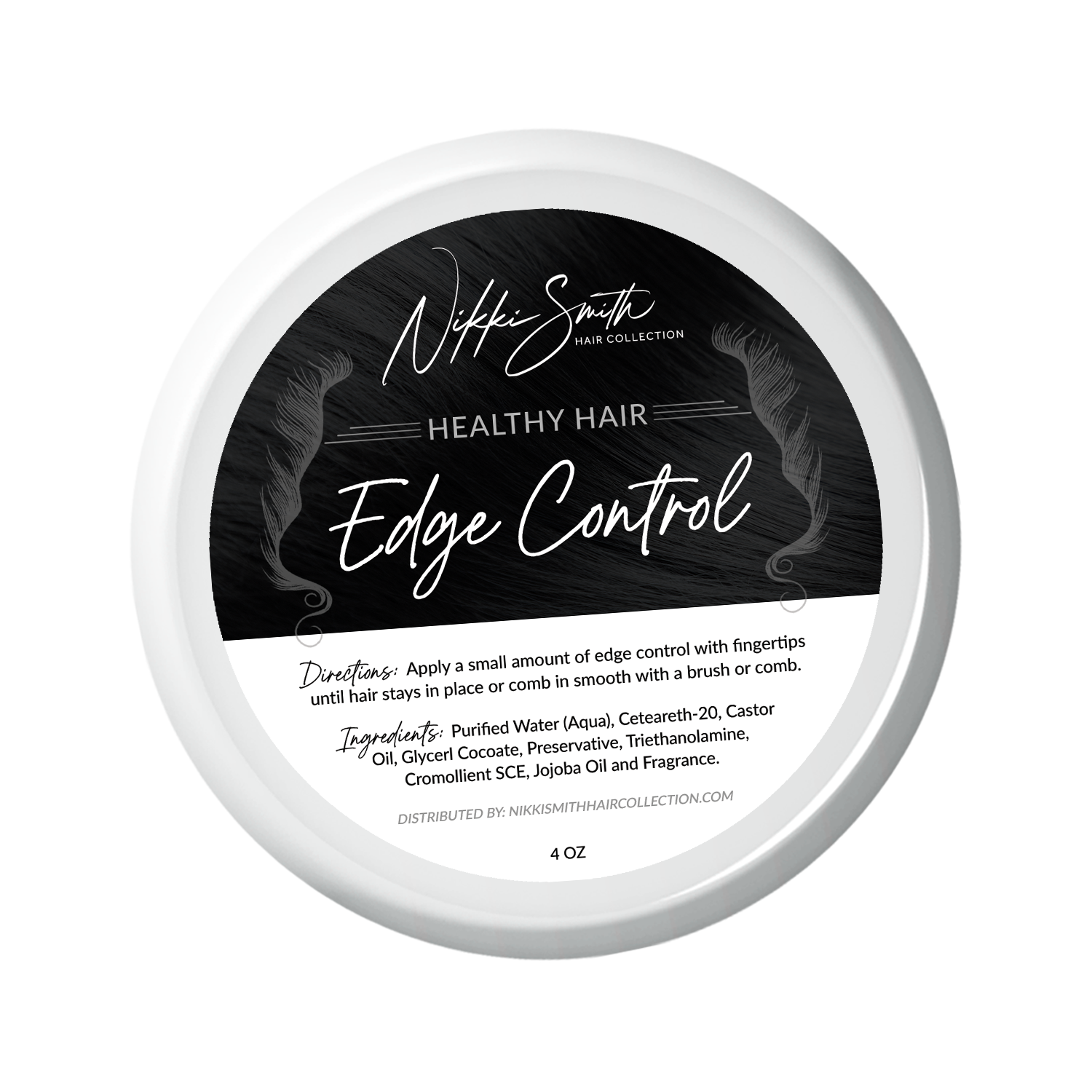 Healthy Hair Edge Control Gel For Strong Hold