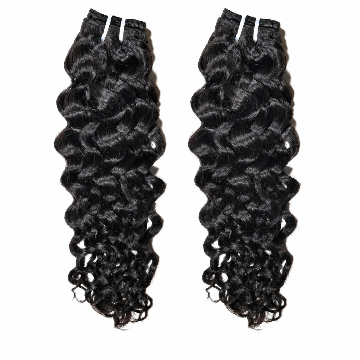Spanish Wavy Curly Human Hair 2 Bundle Deal