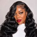 Loose Deep Wavy Half Wig