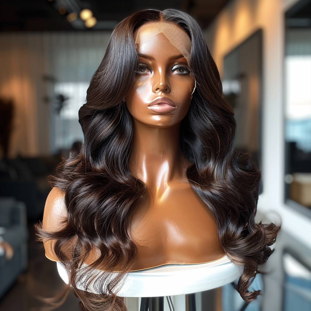 Ready To Wear Body Wave 5x5 HD Lace Closure Unit Wig 180% Density Wig