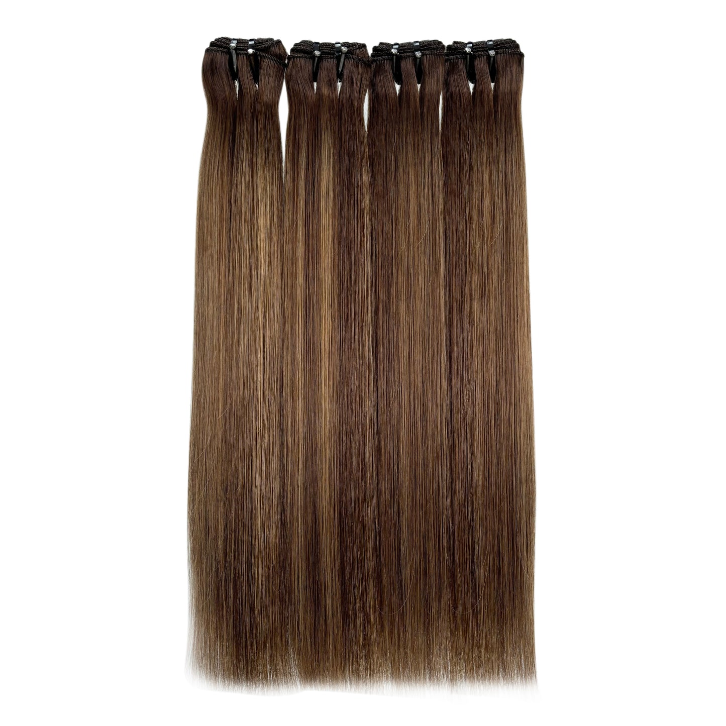 Raw Vietnamese Balayage Straight Human Hair | 3 Bundles (300g)