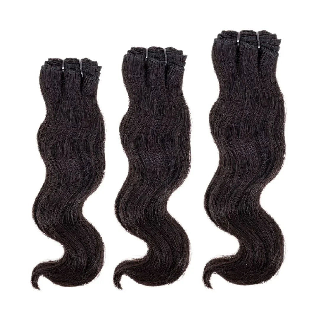 Raw Wavy Indian Hair Bundle Deals