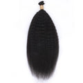 Kinky straight human braiding hair from Nikki Smith Hair Collection