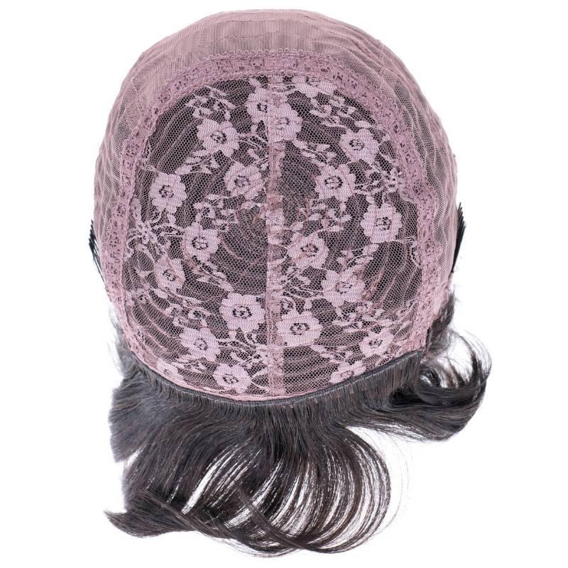 Back view of the Straight Bang Bob Wig, demonstrating the seamless cut and natural volume of the wig.