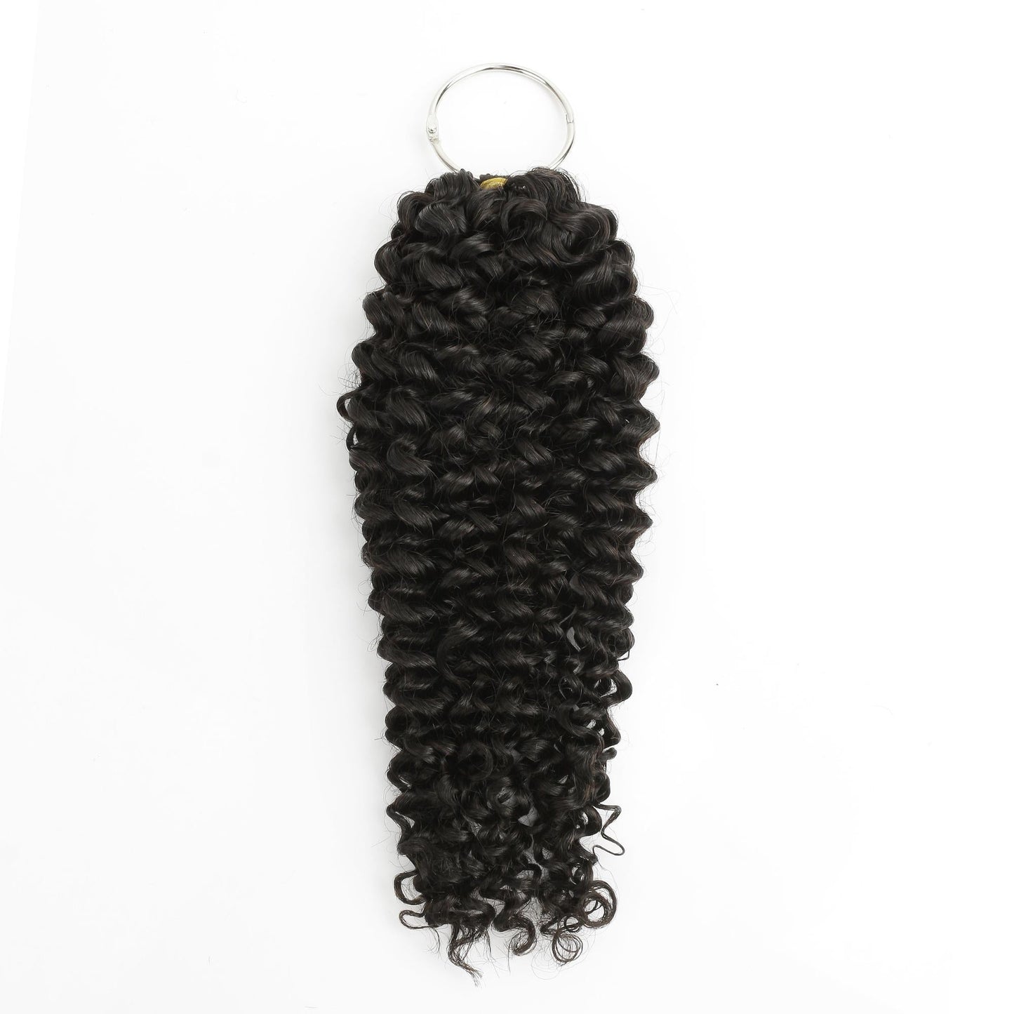 16-inch Kinky Curly feather crochet human hair – Nikki Smith Hair Collection
