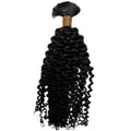 Kinky curly human braiding hair from Nikki Smith Hair Collection