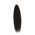 20-inch Kinky Straight feather crochet human hair – Nikki Smith Hair Collection