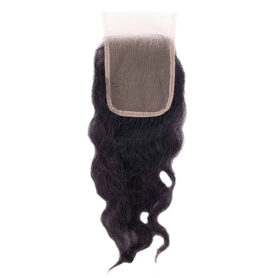 Raw Indian Curly Lace Closure