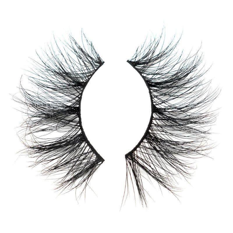 June 25mm 3D faux mink lashes with dramatic long-wear volume, from Nikki Smith Hair Collection