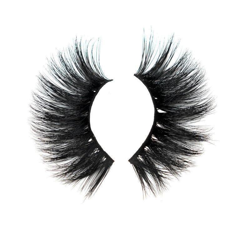 May 25mm 3D faux mink lashes with dramatic long-wear volume, from Nikki Smith Hair Collection