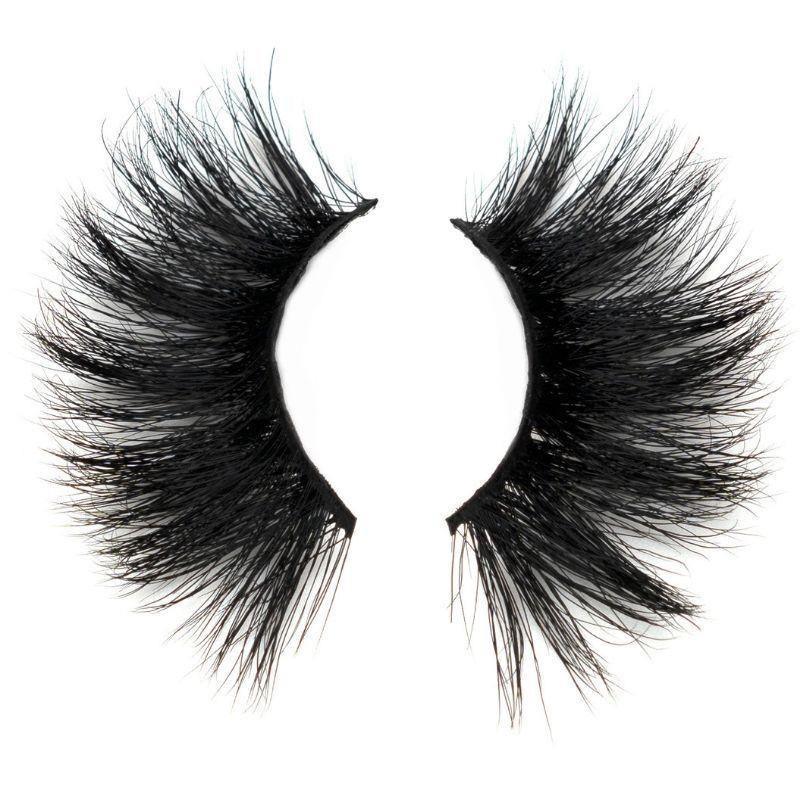 November 25mm 3D faux mink lashes with dramatic long-wear volume, from Nikki Smith Hair Collection