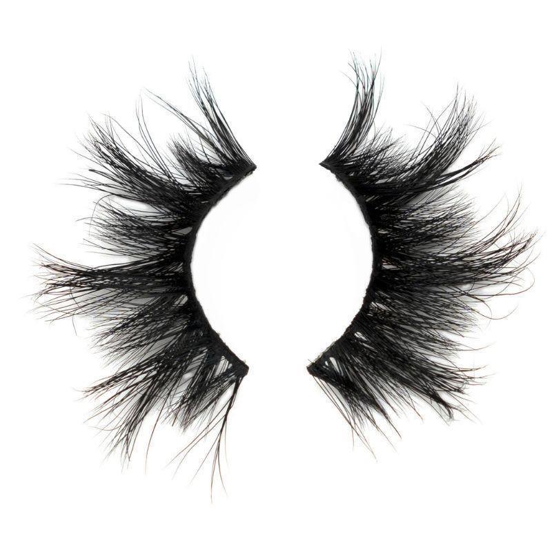 October 25mm 3D faux mink lashes with dramatic long-wear volume, from Nikki Smith Hair Collection