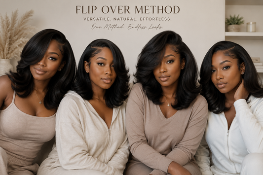 Unleash Your Voluminous Hair with the Flip Over Quick Weave Method