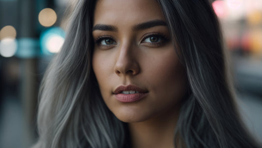 Embrace Your Silver Strands with Natural-Looking Gray Hair Extensions: A Guide to Effortless Volume and Style