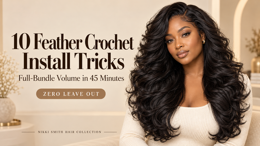 10 Feather Crochet Install Tricks That Give Full-Bundle Volume in 45 Minutes With Zero Leave-Out