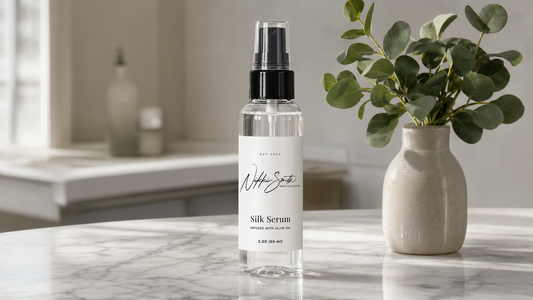 Transform Your Look Instantly: The Sleek Shine Serum 2 oz by Nikki Smith Hair Collection