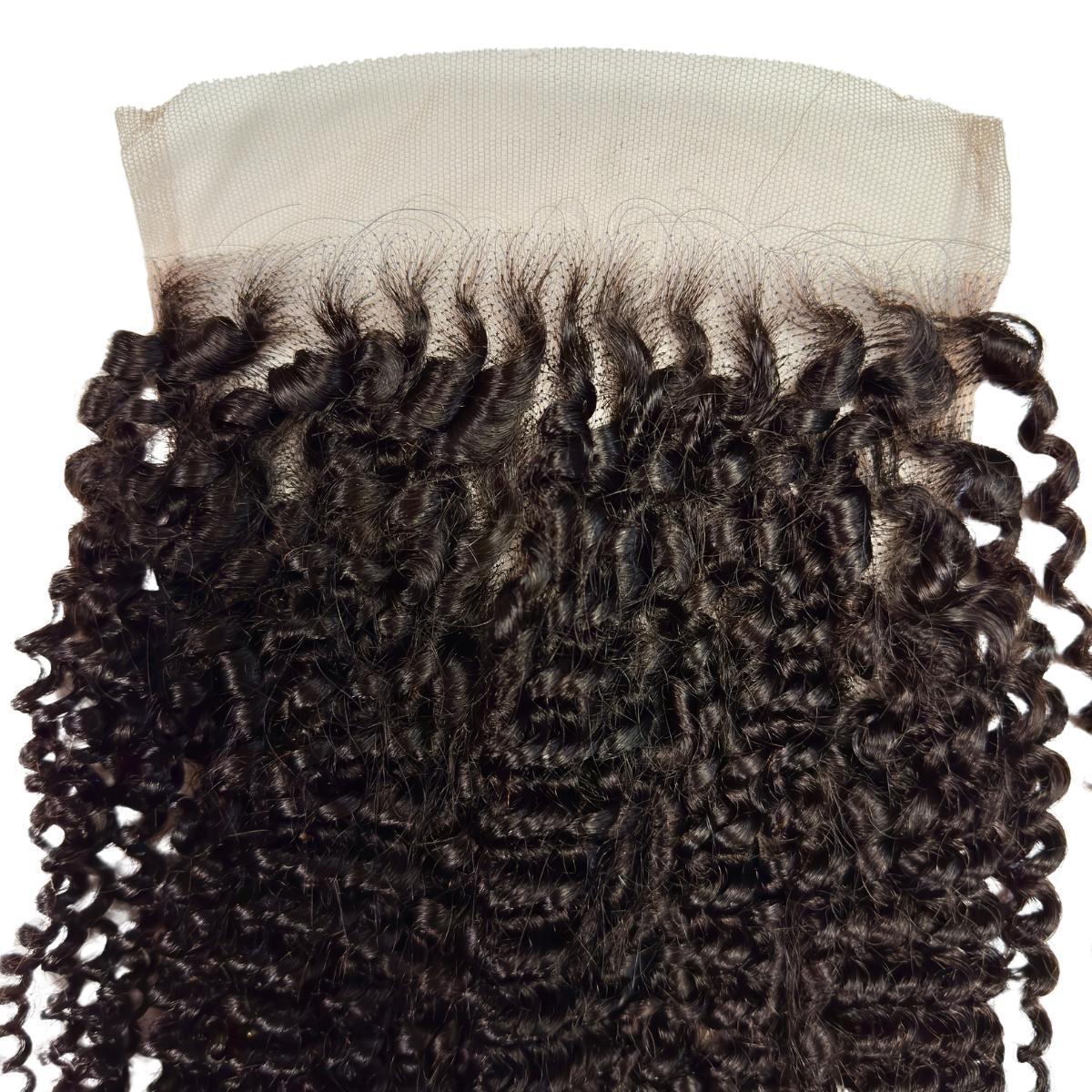 Jerry curl 6x6 HD lace closure from Nikki Smith Hair Collection