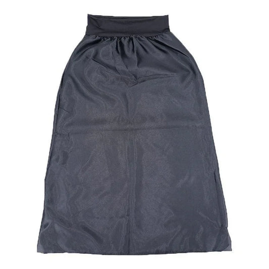 Black Long Silk Bonnet