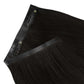 Off Black (1B) seamless clip-in hair extensions in 100% human hair – Nikki Smith Hair Collection