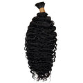 Burmese curly bulk human braiding hair from Nikki Smith Hair Collection