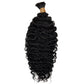 Burmese curly bulk human braiding hair from Nikki Smith Hair Collection
