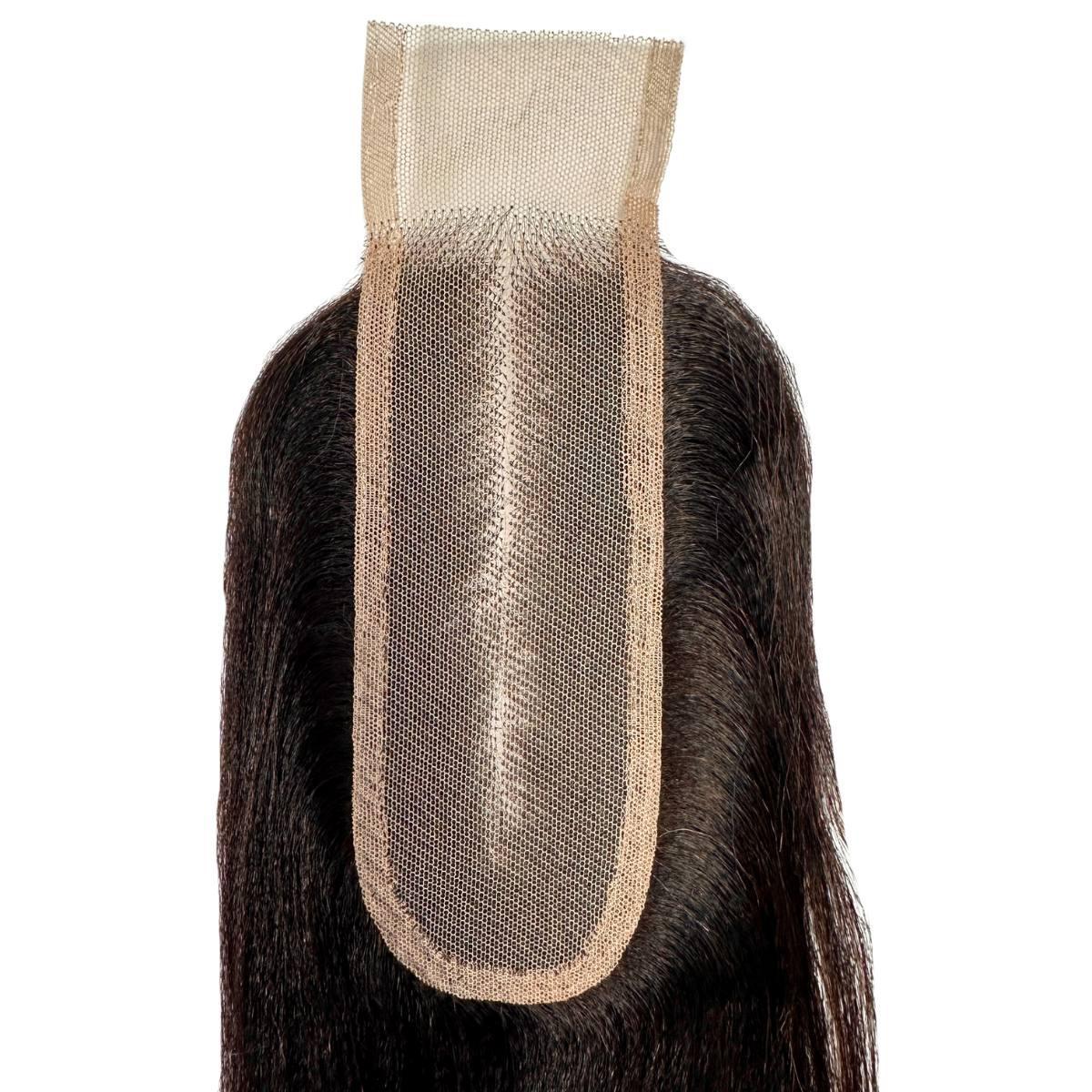 Yaki Straight 2x6 Transparent Lace Closure from Nikki Smith Hair Collection