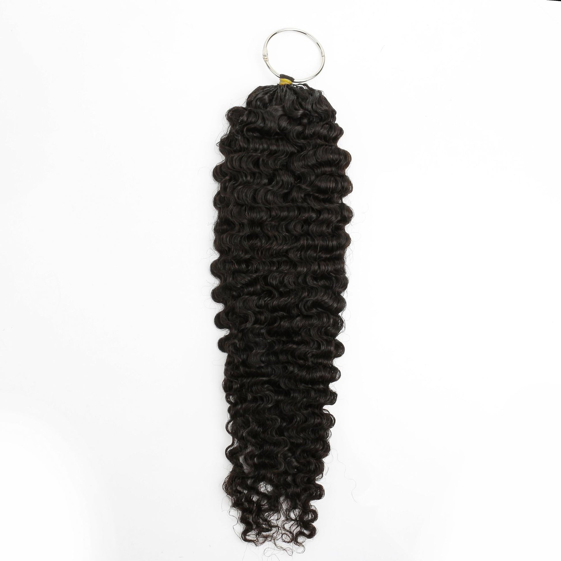 20-inch Burmese Curly feather crochet human hair – Nikki Smith Hair Collection