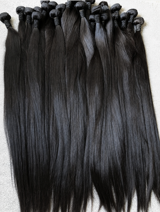 Clearance Straight Human Hair Bundles