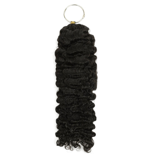 16-inch Burmese Curly feather crochet human hair – Nikki Smith Hair Collection