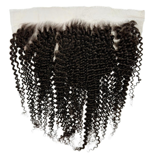 Jerry curl 13x6 HD lace frontal in 100% human hair, from Nikki Smith Hair Collection
