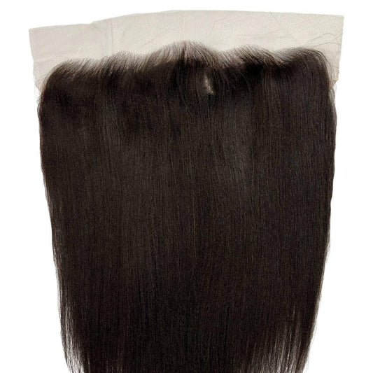 Yaki straight 13x6 HD lace frontal in 100% human hair, from Nikki Smith Hair Collection