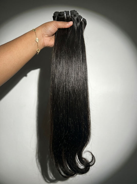Raw straight hair 3 bundle deal from Nikki Smith Hair Collection