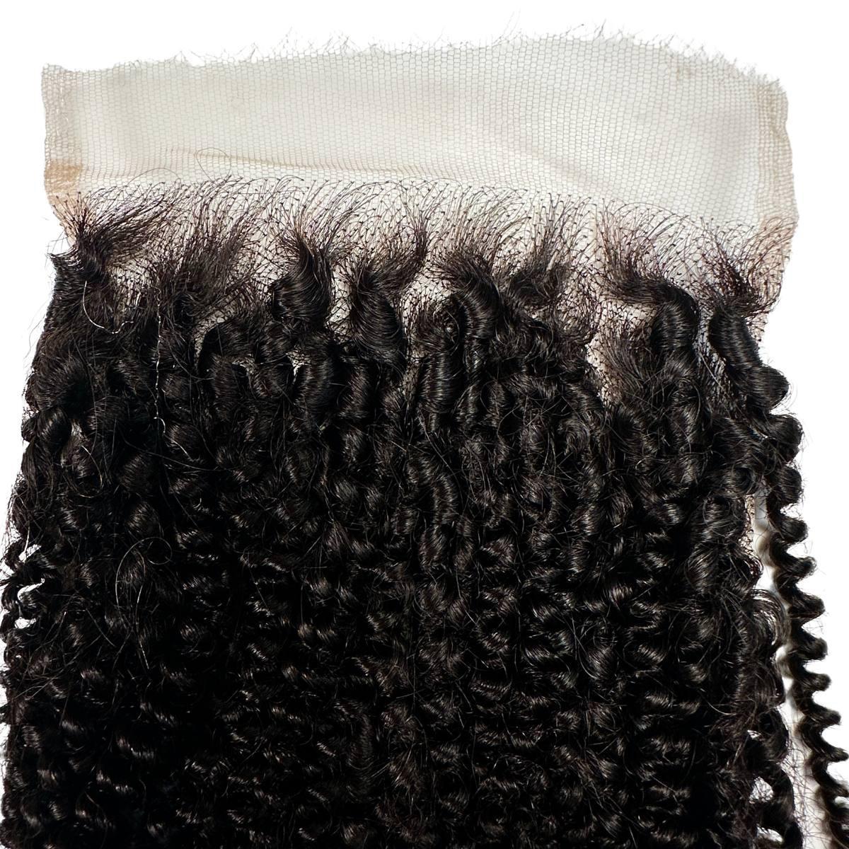 Afro kinky curly 5x5 HD lace closure in 100% virgin human hair - Nikki Smith Hair Collection