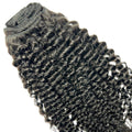 Kinky curly clip-in hair extensions from Nikki Smith Hair Collection