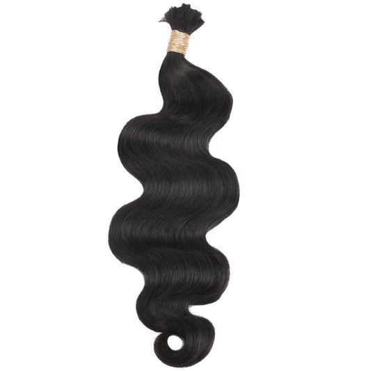 Body Wave Bulk Human Hair Extensions