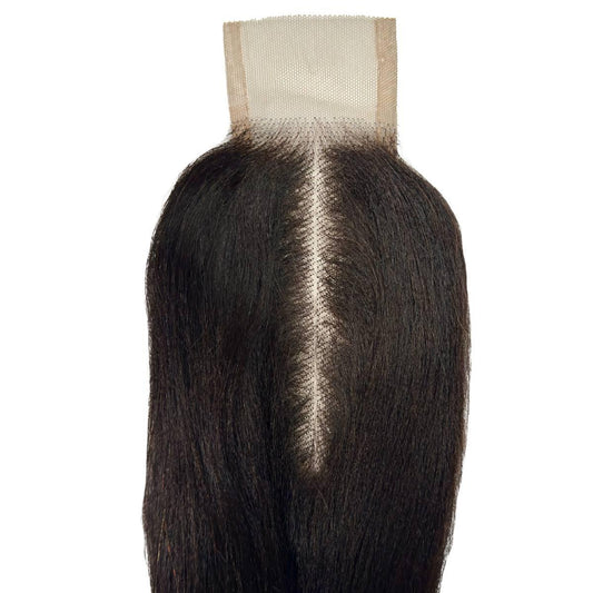 Yaki Straight 2x6 Transparent Lace Closure from Nikki Smith Hair Collection