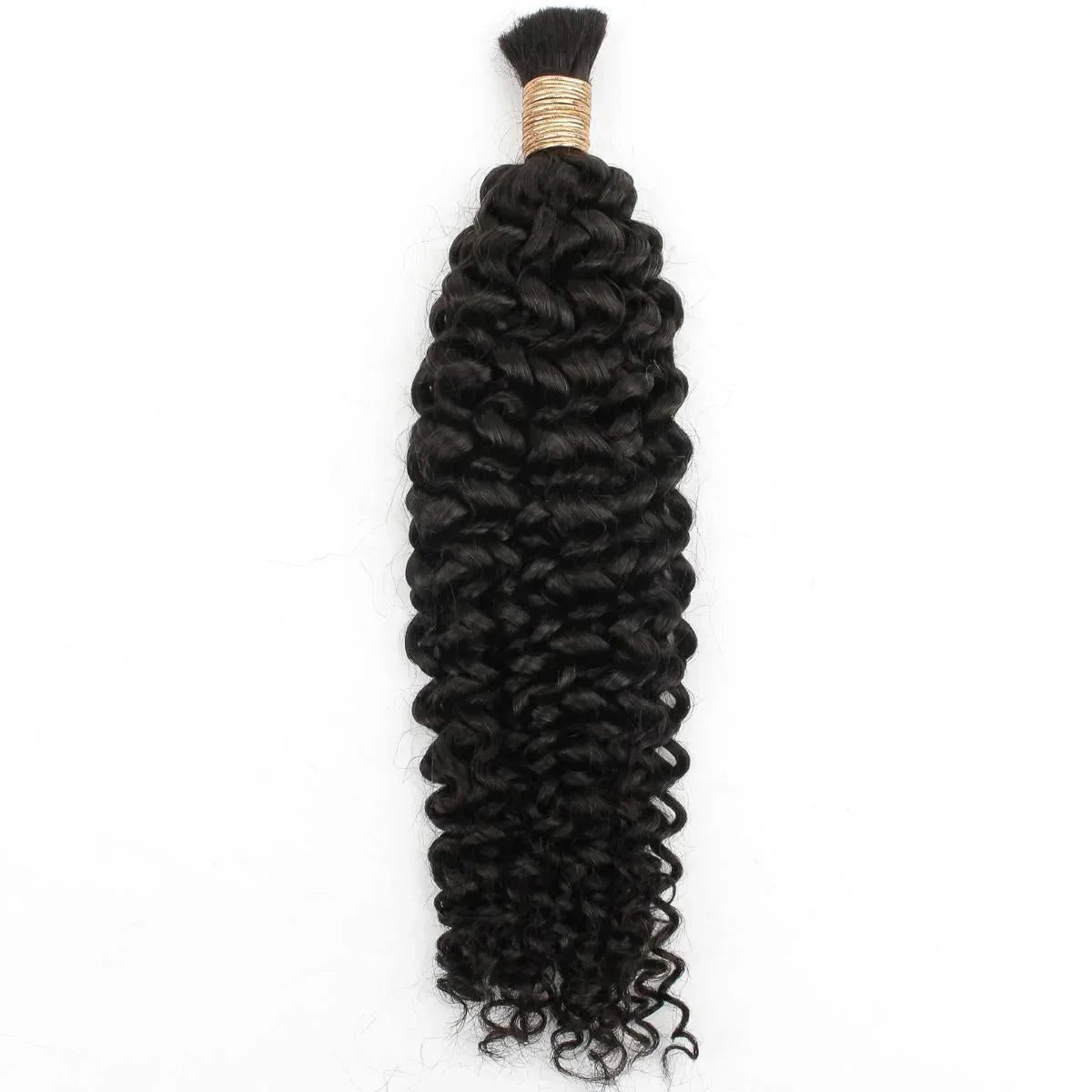 Water wave bulk human braiding hair from Nikki Smith Hair Collection