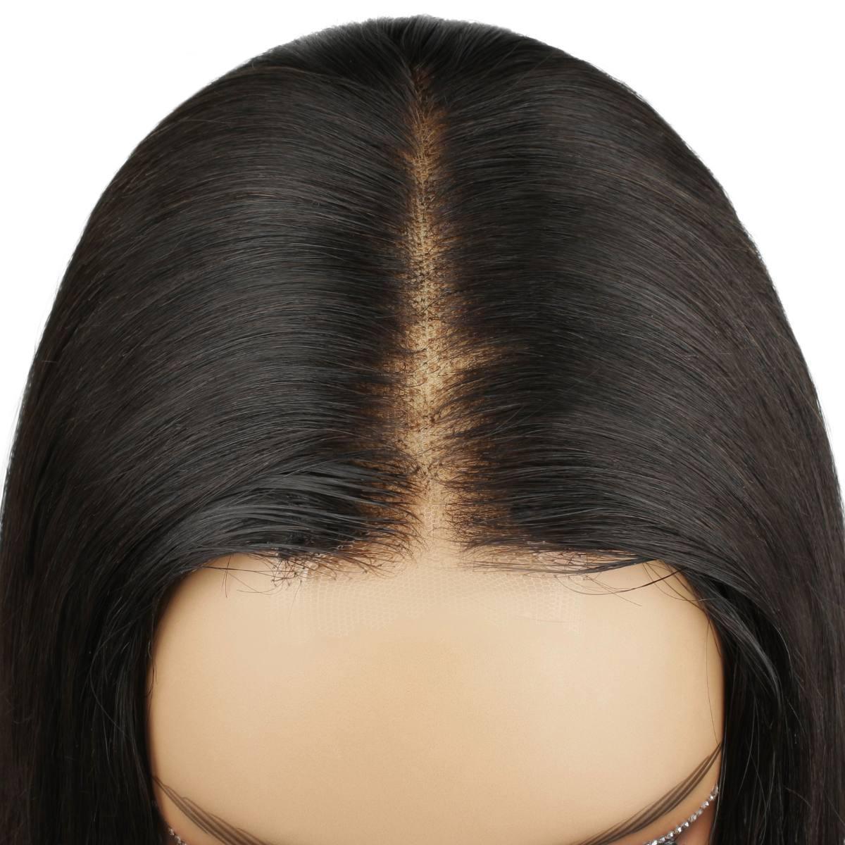 Glueless straight 2x6 HD lace closure wig in 100% virgin human hair – Nikki Smith Hair Collection